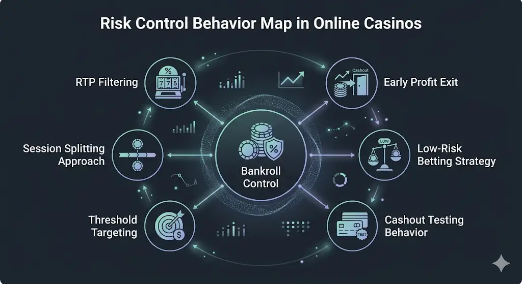 risk control behavior map in online casinos