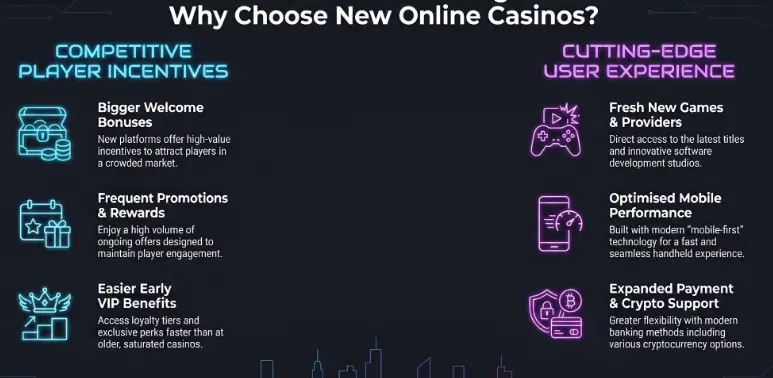 why choose new online casino