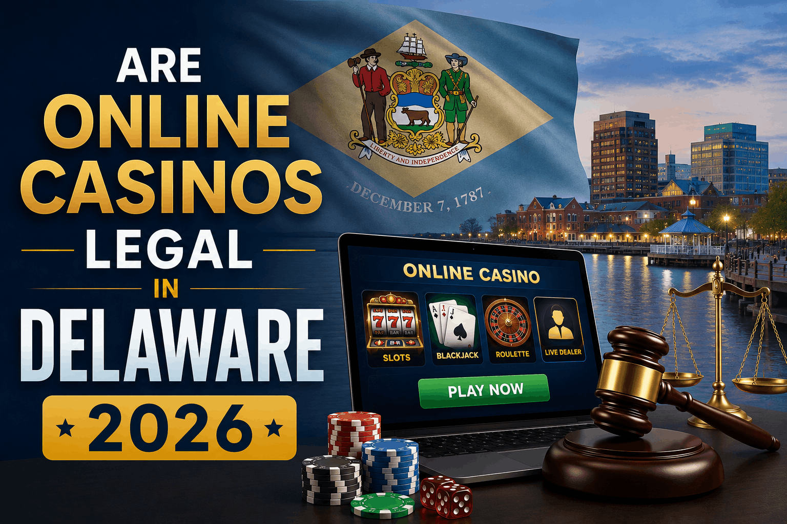 Are Online Casinos Legal in Delaware 2026