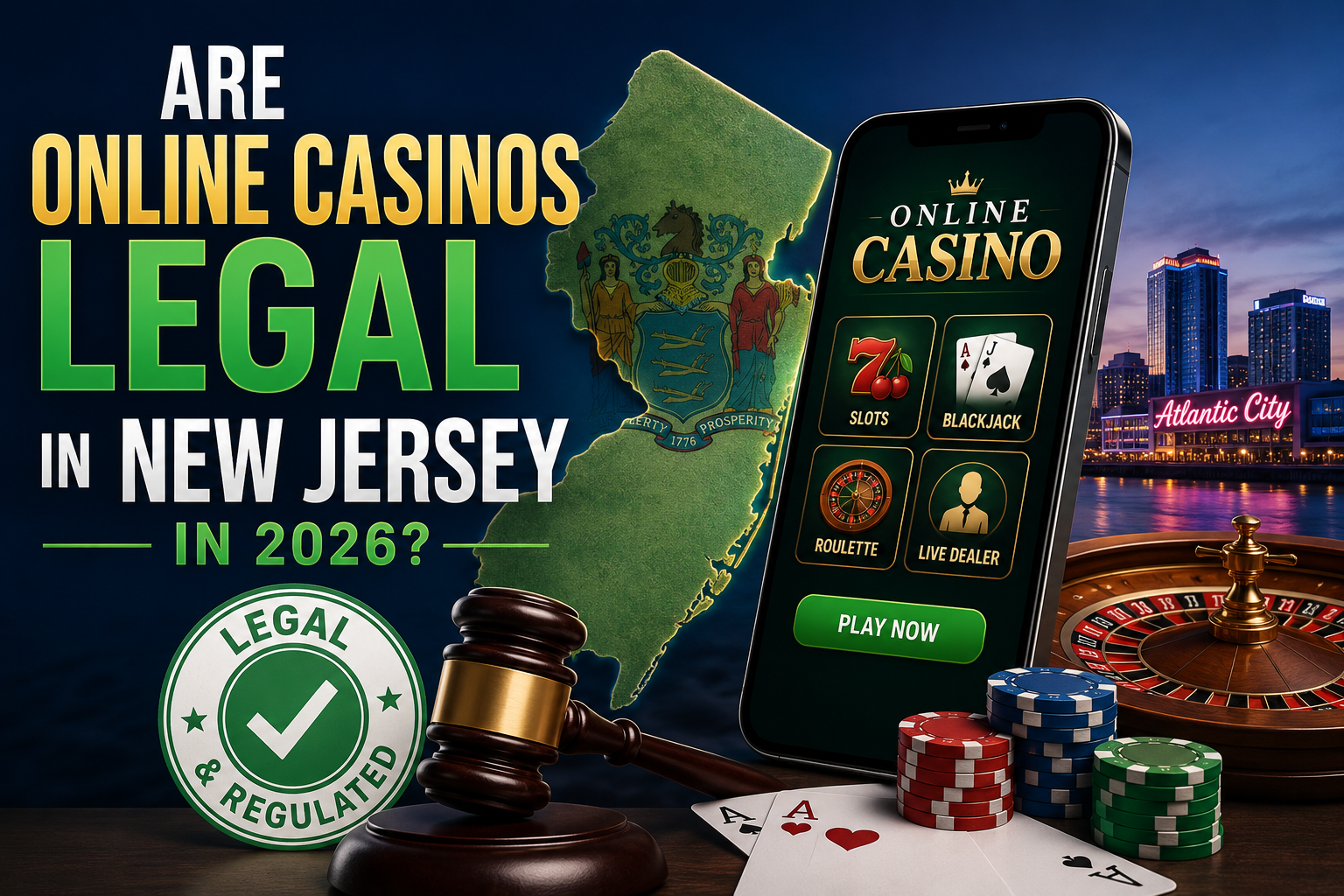 Are Online Casinos Legal in New Jersey in 2026